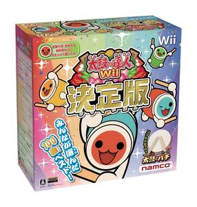 【中古】太鼓の達人Wii 決定版(太鼓とバチ版)