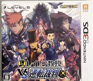 【中古】レイトン教授VS逆転裁判 - 3DS