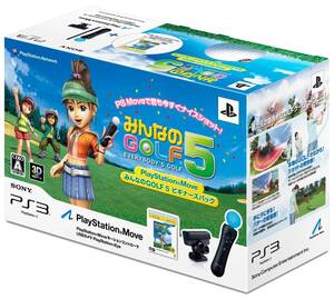 【中古】PlayStation Move みんなのGOLF 5 ビギナーズパック - PS3