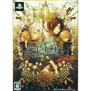 【中古】AMNESIA(アムネシア) (限定版:ドラマCD/設定原画集 ) - PSP