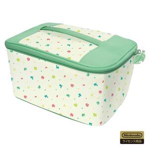【中古】【任天堂ライセンス商品】あつまれどうぶつの森 まるごと収納バッグ for Nintendo Switch / Nintendo Switch