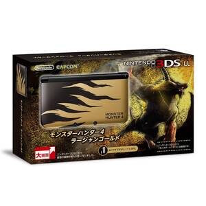 【中古】ニンテンドー3DS LL モンスターハンター4 ラージャンゴールド