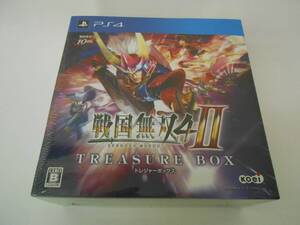 【中古】戦国無双4-II TREASURE BOX (初回封入(井伊直虎 “アイドル風”衣装 ダウンロードシリアル) ) - PS4
