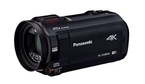 パナソニック 4K ビデオカメラ VX985M 64GB あとから補正 ブラック HC-VX985M-K(中古品) (shin