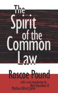 【中古】The Spirit of the Common Law