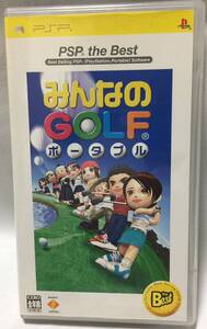 【中古】みんなのGOLF ポータブル PSP the Best