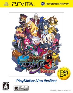 【中古】魔界戦記ディスガイア3 Return PlayStation Vita the Best - PS Vita
