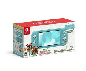 【中古】Nintendo Switch Lite あつまれ どうぶつの森セット ~まめきち&つぶきちアロハ柄~