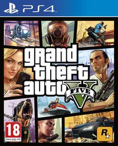 【中古】Grand Theft Auto V (PS4) (輸入版)