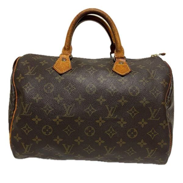 LOUIS VUITTON スピーディ30 モノグラム ハンドバッグ ミニボストンバッグ ブラウン ルイヴィトン LV M41989 742