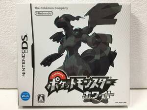 ●○カ517 未開封 ニンテンドー DS ソフト Pokemon ポケモン ポケットモンスター ホワイト○●