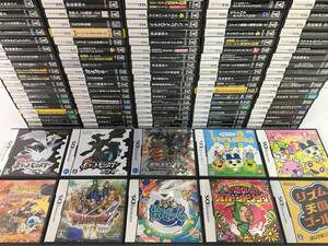 ★☆ソ567 ニンテンドー DS ソフト 200本 まとめ売り ポケモン プラチナ ぐるぐる投げっと ドラクエ6 いろづきチンクル リズム天国ゴールド