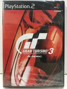 ●○カ535 未開封 PS2 プレイステーション2 ソフト GRAN TURISMO 3 グランツーリスモ3 A-spec○●
