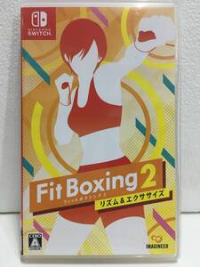 ●○カ564 NINTENDO SWITCH ニンテンドー スイッチ ソフト Fit Boxing 2 フィットボクシング2 リズム&エクササイズ○●