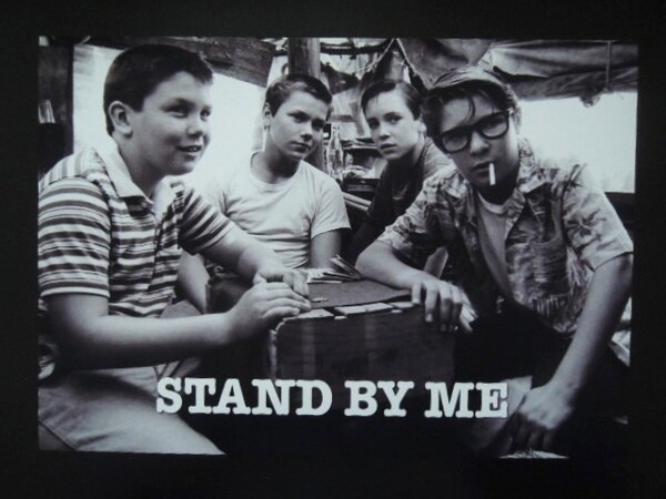 A4 額付き ポスター STAND BY ME スタンドバイミー 夏休み リバーフェニックス 冒険