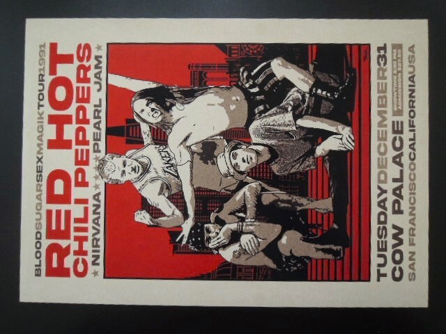 楽天市場】red hot chili peppers ポスターの通販