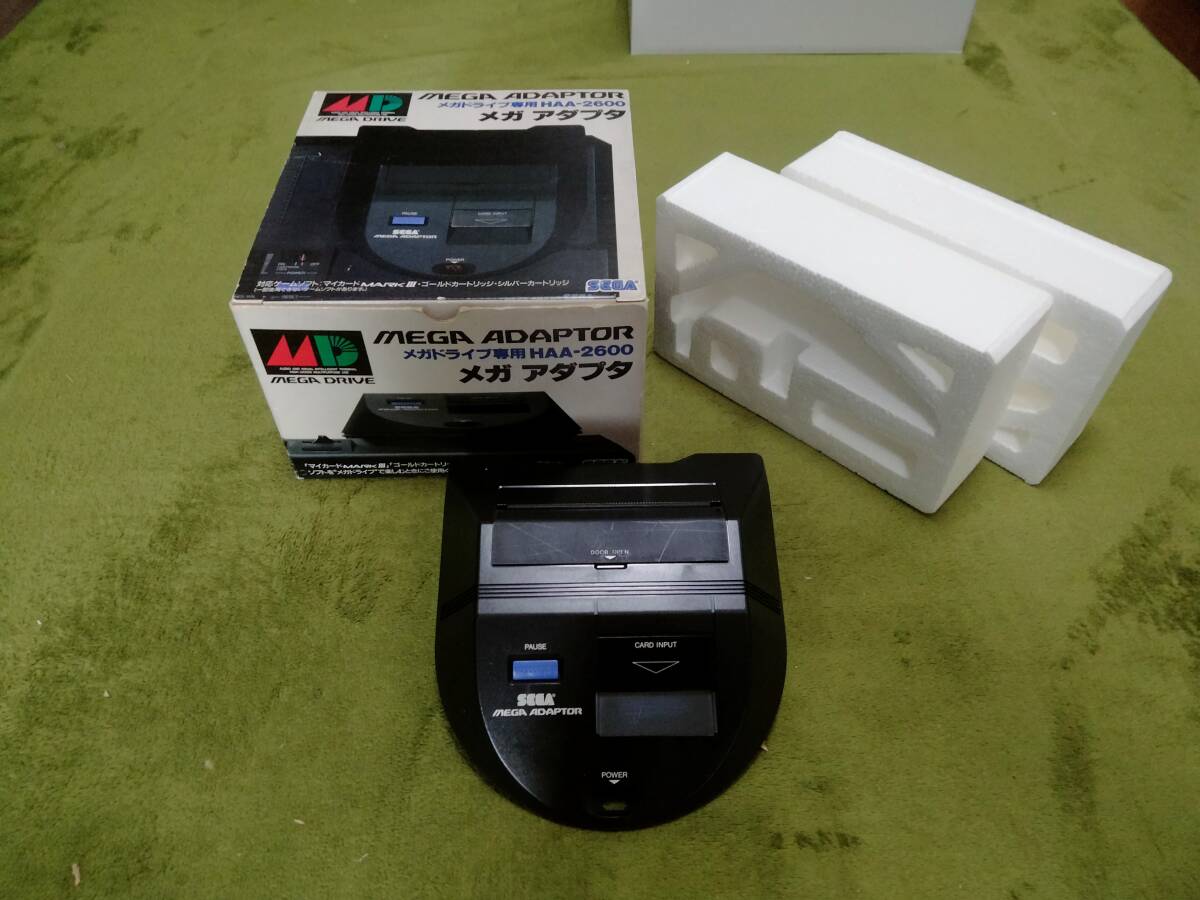 メガアダプタ(激レア)(箱付き未使用品) Yahoo!オークション -「メガアダプタ」(メガドライブ) (セガ)の