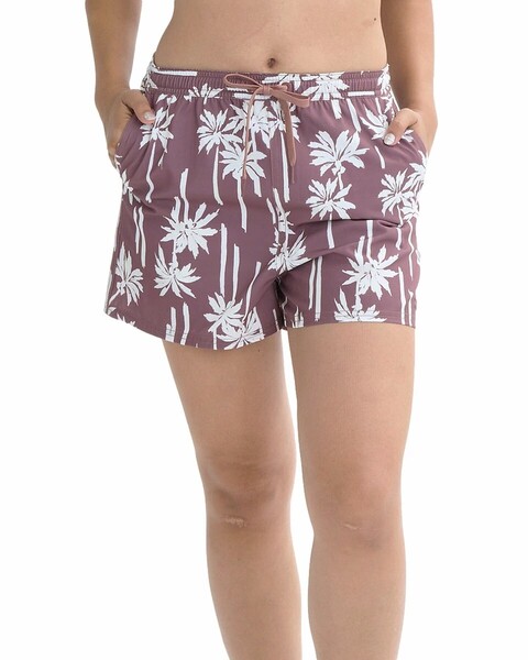 ★送料無料★2025春夏 新品【BILLABONG/ビラボン】LOGO JQ TAPE PRINT BOARDSHORTS ボードショーツ NUT レディースL BF01C500