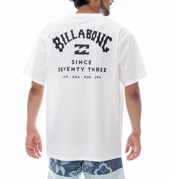 ★送料無料★2025春夏 新品【BILLABONG/ビラボン】SURF FLEX TEE 水陸両用サーフTシャツ WHT メンズL BF011858