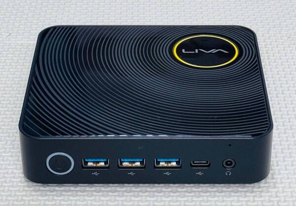 無線対応 ! ECS 超小型デスクトップパソコン LIVA Z ★ Celeron N3350 メモリ8GB eMMC-32GB Type-C HDMI Windows 11