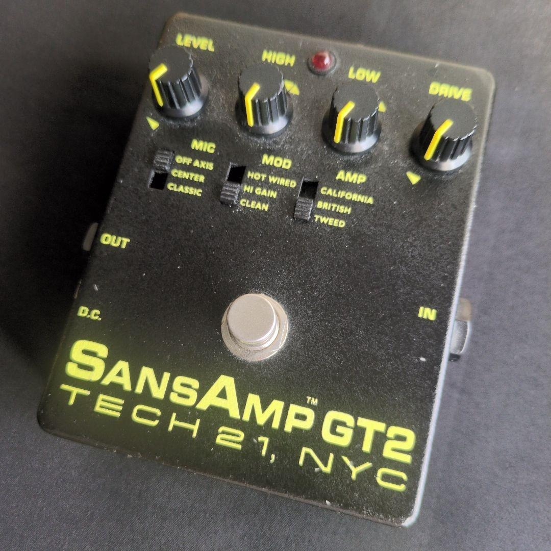 TECH 21 GT2 サンズアンプ SansAmpギター用エフェクター Yahoo!オークション -「tech21 gt2」(エフェクター) (エレキ