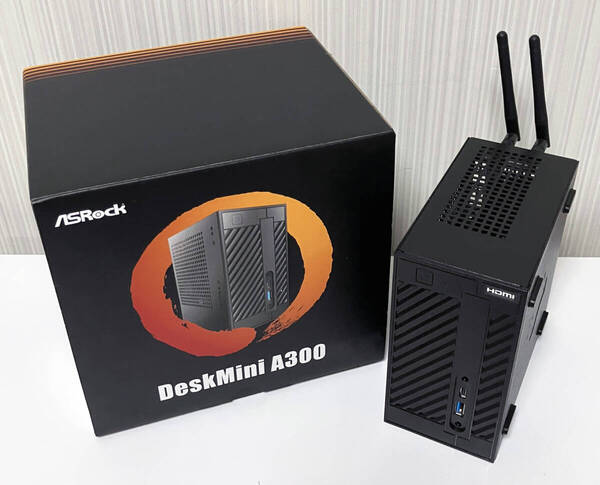 Asrock ベアボーンキット DeskMini A300 【ジャンク品】