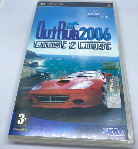 ★海外版★PSP★ OutRun 2006: Coast 2 Coast アウトラン 日本未発売 中古 レア 説明書なし