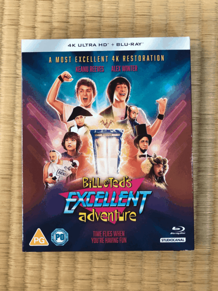 Bill & Ted's Excellent Adventure UK 4K UHD Blu Ray ビル・アンド・テドズ・エクセレント・アドベンチャー