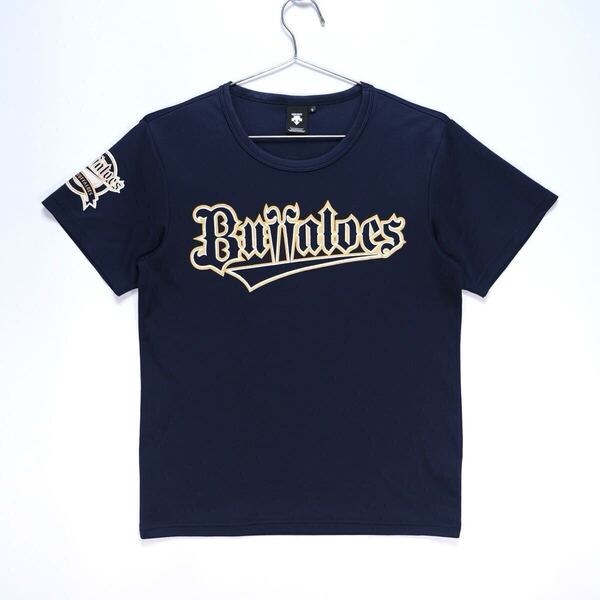 【送料無料】オリックス・バファローズ/ネーム&ナンバーTシャツ/#17 増井 浩俊/DESCENTE/デサント/DBFR-5704/ネイビー/Sサイズ