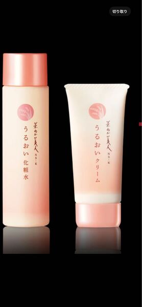 日本盛 米ぬか美人 酒蔵スキンケアセット うるおい化粧水 200ml & うるおいクリーム 60g
