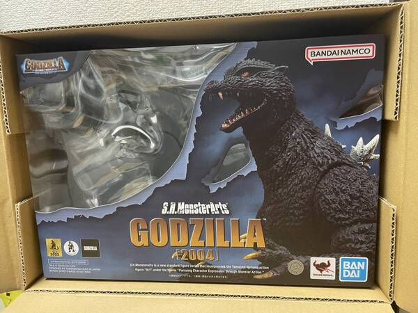【新品未開封】S.H.MonsterArts ゴジラ (2004) ファイナルウォーズ モンスターアーツ