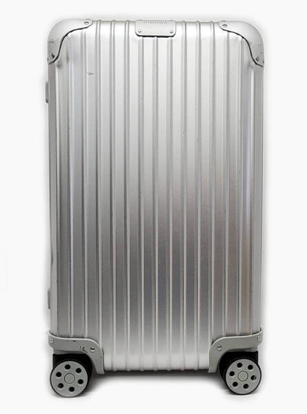 J859◆超美品【リモワ RIMOWA】オリジナル トランクS 925.65.00.4 キャリーバッグ 4輪マルチホイール◆スーツケース 66L アルミニウム