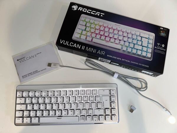 【送料込み】ROCCAT Vulcan II ゲーミングキーボード 日本語配列 Mini Air ワイヤレス