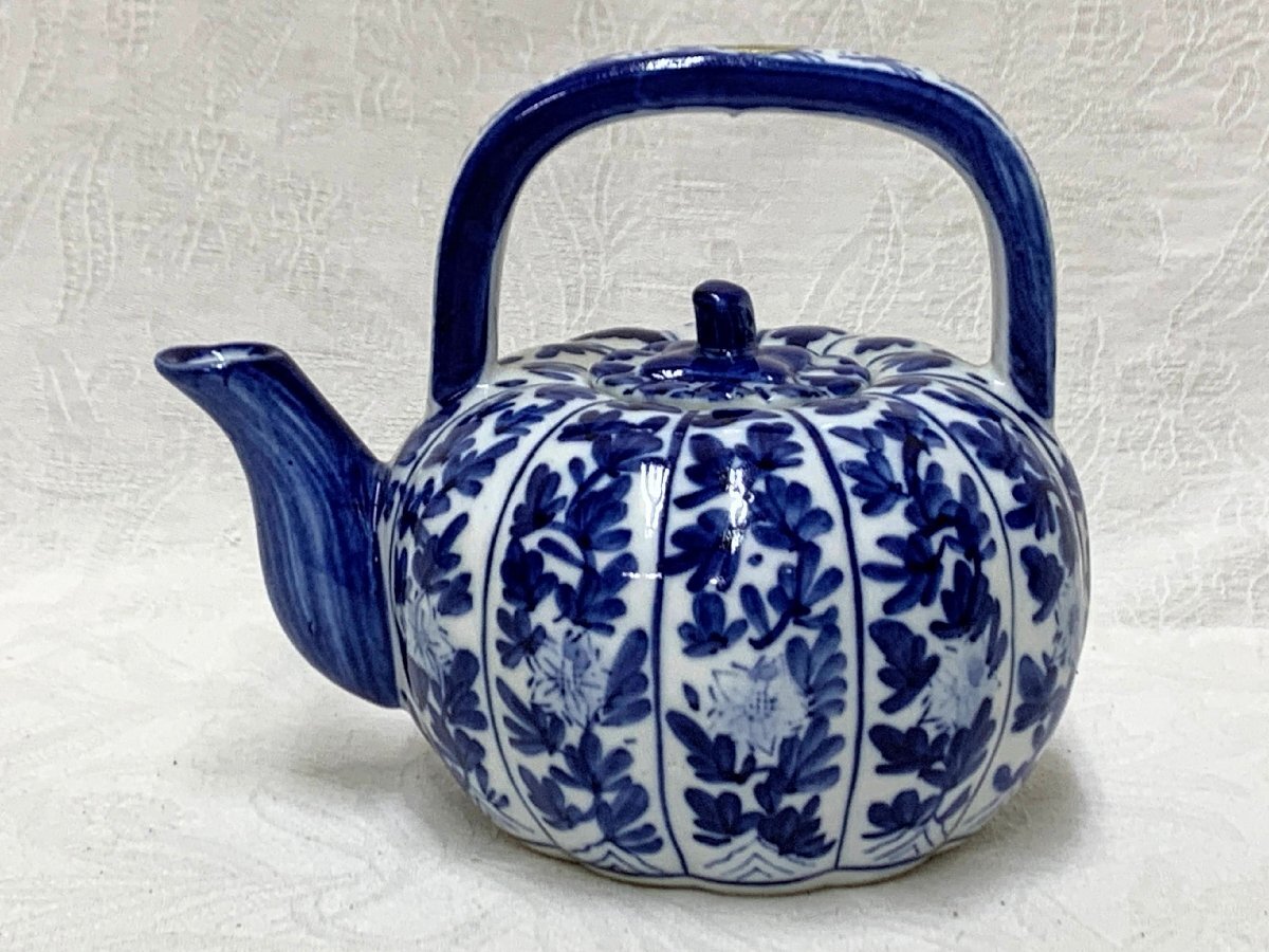 染付 花唐草 水注 水次 煎茶道具 A-25 2025年最新】Yahoo!オークション -煎茶道具 水注の中古品・新品