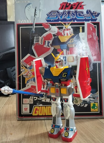 機動戦士 ガンダム 合体セット クローバー ダイカスト ポピー