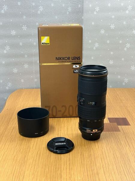 AF-S NIKKOR 70-200mm f/4G ED VR 【箱付属品あり】