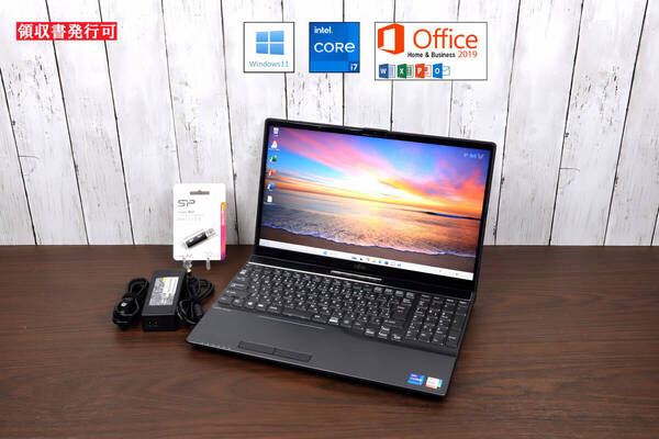 ★2021年製造★ 富士通 LIFEBOOK AH77/E3| windows11| 第11世代 Core i7-1165G7| 16GB| SSD 1TB| Microsoft Office 2019| Webカメラ| 512
