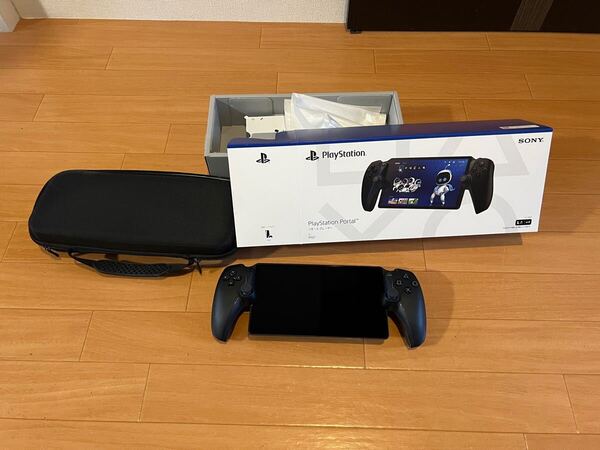 SONY PlayStation Portal プレイステーションポータル ブラック ほぼ未使用 ソニー リモートプレーヤー