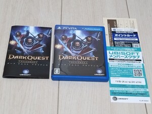 即決PS VITA ダーククエストアライアンス 動作確認済 送料210円~ DARK QUEST ALLIANCE アクションRPG ハクスラ
