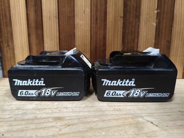 makita マキタ BL1860B リチウムイオンバッテリー 雪マーク 急速充電モデル 2個セット 純正品