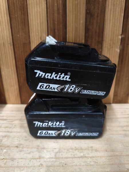 マキタ Makita BL1860B リチウムイオンバッテリー makita 雪マーク 純正品 2個セット 急速充電器対応モデル
