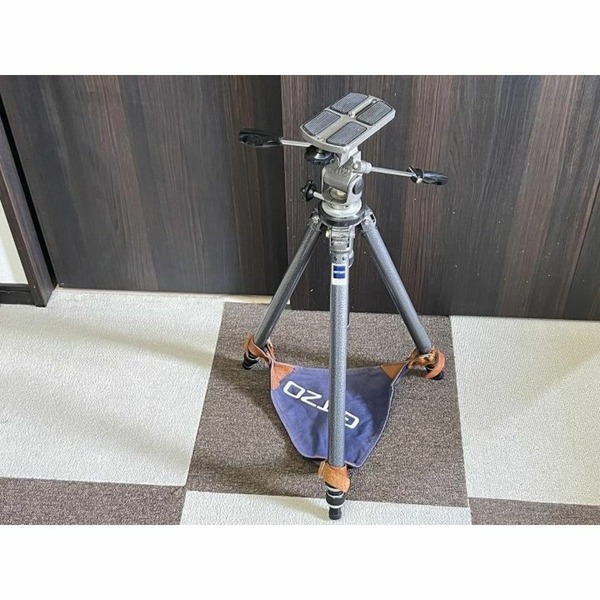 15195 ★美品★ ジッツオ 三脚 GITZO G220 R.No2 雲台 ストーンバッグ付