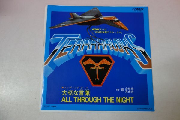 「地球防衛軍テラホークス」ＬＰレコード（中古・１９８５年） m11188913677_1.jpg?1691412372