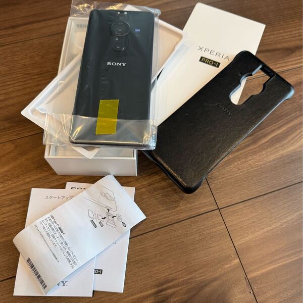 SONY Xperia Pro i 12/512GB Android 13 ソニー エクスペリア XQ-BE42 SIMフリー 基板電池新品交換品 純正レザーケースおまけ付き