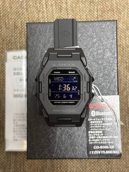 新品未使用品 国内正規品 CASIO カシオ G-SHOCK GD-B500シリーズ クォーツ メンズ腕時計 送料無料 GD-B500-1JF