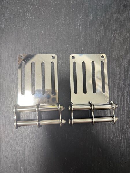 ニックス風 ベルトループ ステンレス製 +2段チェ-ン2個セット