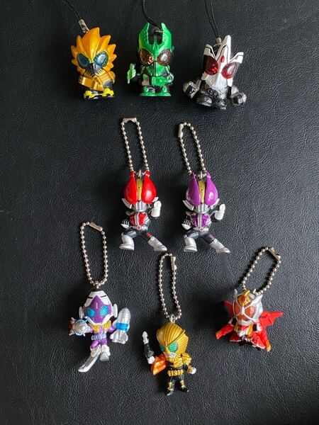 仮面ライダー ライト マスコット フィギュア キーホルダー セット ガチャ オーズ 電王 ライダースイング 仮面ライダー大集合 スイング12