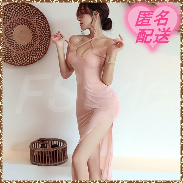【送料無料】セクシー ランジェリー コスプレ コスチューム 勝負下着 可愛い ワンピース ベビードール Tバック ピンク M1461