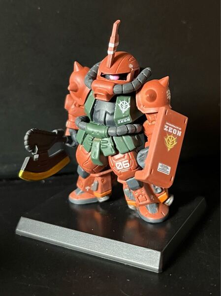 FW GUNDAM CONVERGE ガンダムコンバージ ガルマ専用 高機動型ザク 改造リペイント