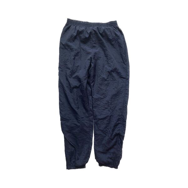 【雰囲気◎】90s Reebok ナイロンジョガーパンツ L ネイビー 美品 リーボック ヴィンテージ ビンテージ シャカパン USA アメリカ 古着